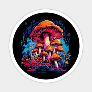 Magic Mushrooms Magnet